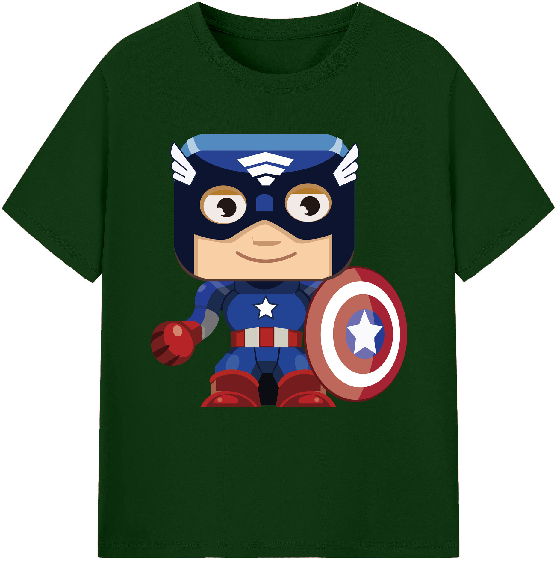 （画像用） アベンジャーズ The Avengers 綿100％半袖Tシャツ（フロントプリント）